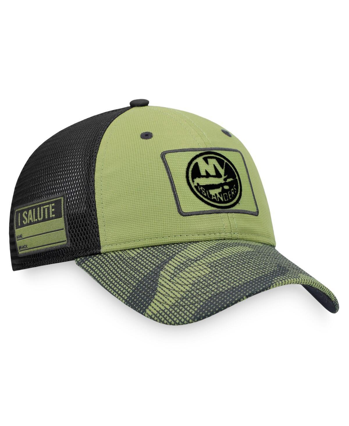 Mens Fanatics Branded Camo/Black Seattle Kraken Military Appreciation Snapback Hat Product Image