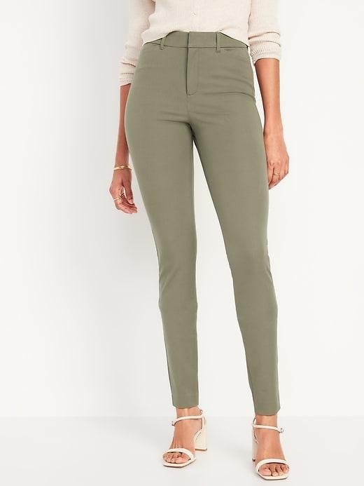 High-Waisted Pixie Skinny Pants Product Image