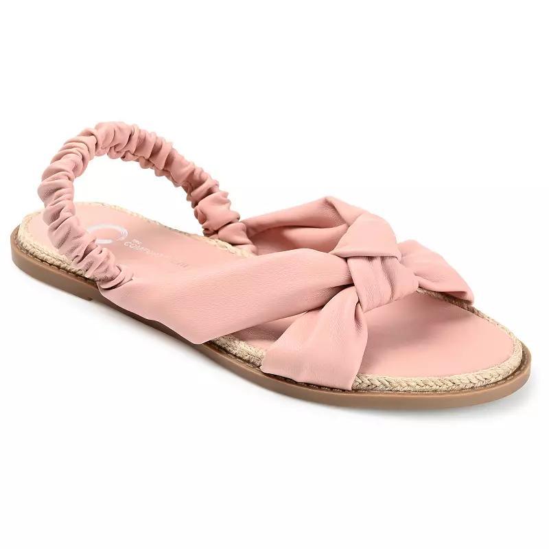 Journee Collection Kiandra Womens Slide Sandals Med Pink Product Image