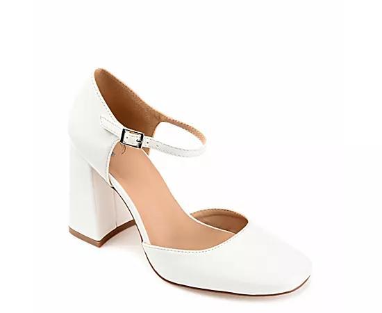 Journee Collection Hesster Womens Ankle Strap Heels Product Image