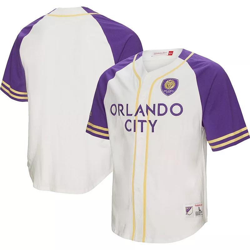 Mens Mitchell & Ness White Orlando City Sc Practice Day Jersey - White Product Image