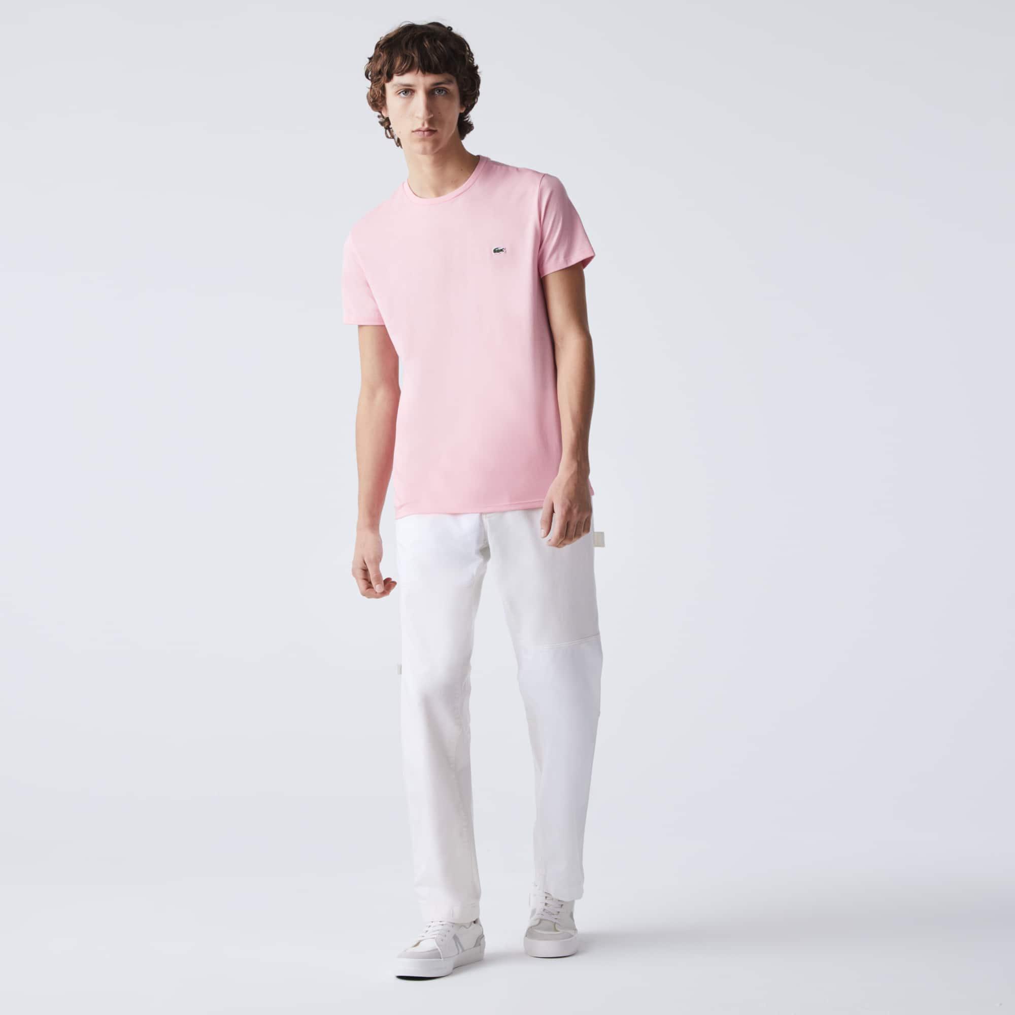 Men's Classic Pima Cotton Crew Neck T-Shirt Product Image