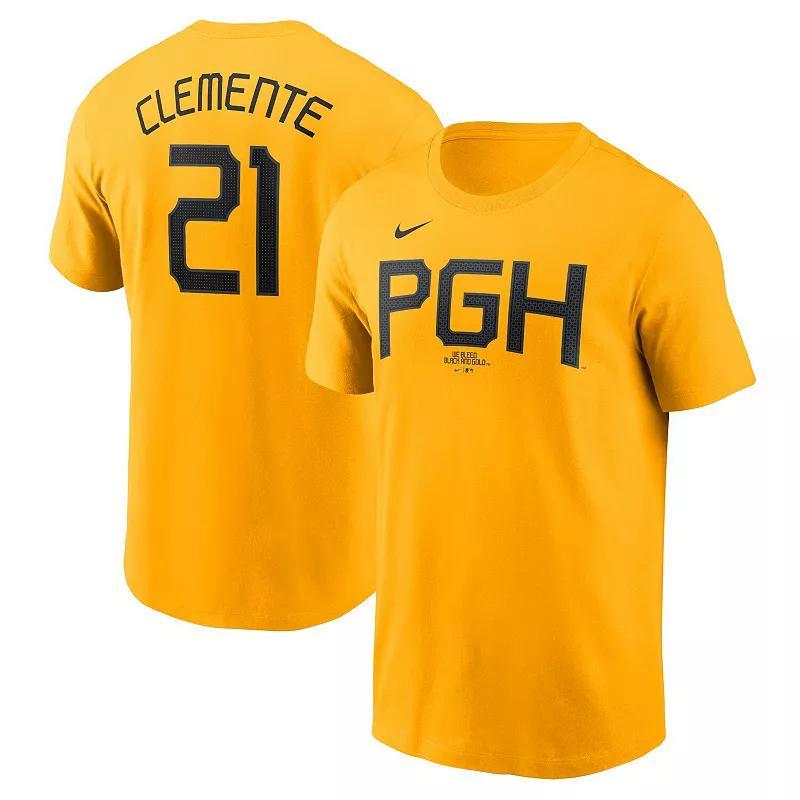 Roberto Clemente Pittsburgh Pirates City Connect Fuse Nike Mens MLB T-Shirt Product Image