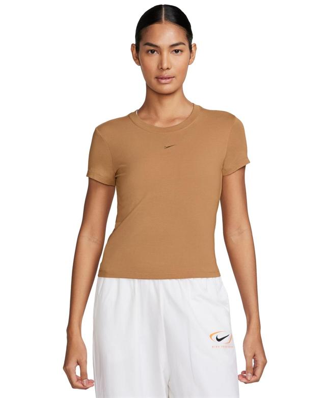 Womens Nike Sportswear Chill Knit T-Shirt Product Image