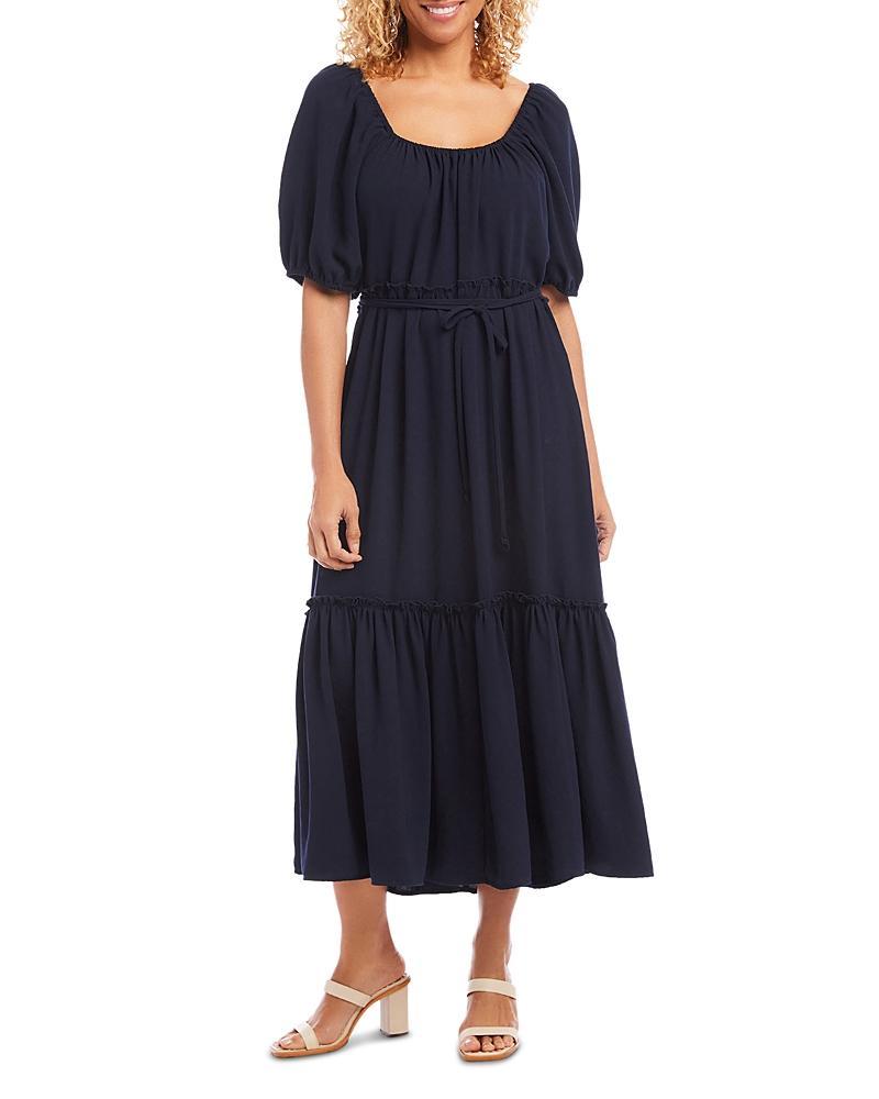 Karen Kane Puff Sleeve Midi Dress Product Image