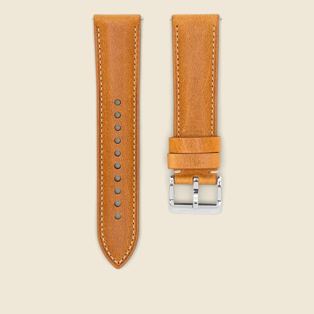 Leather Watch Strap 22MM - Tan Product Image