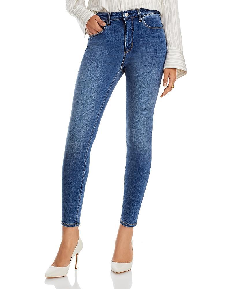 Womens Margot Mid-Rise Ankle Skinny Jeans Product Image