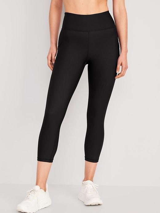 High-Waisted PowerSoft Crop Leggings product image