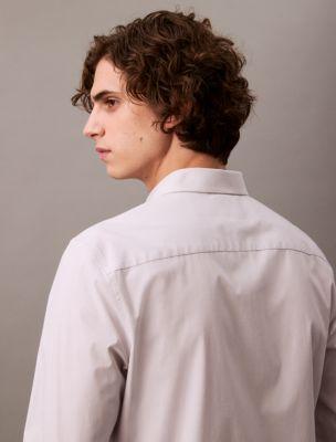 Refined Stretch Micro Stripe Classic Button-Down Shirt Product Image