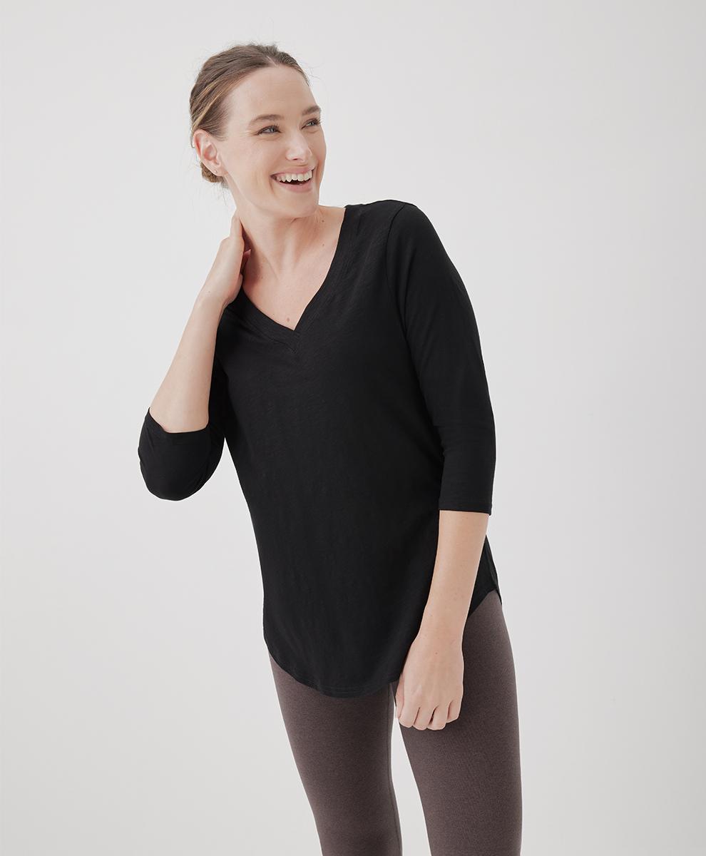 PACT Relaxed Slub Aline Tunic Women's Clothing product image