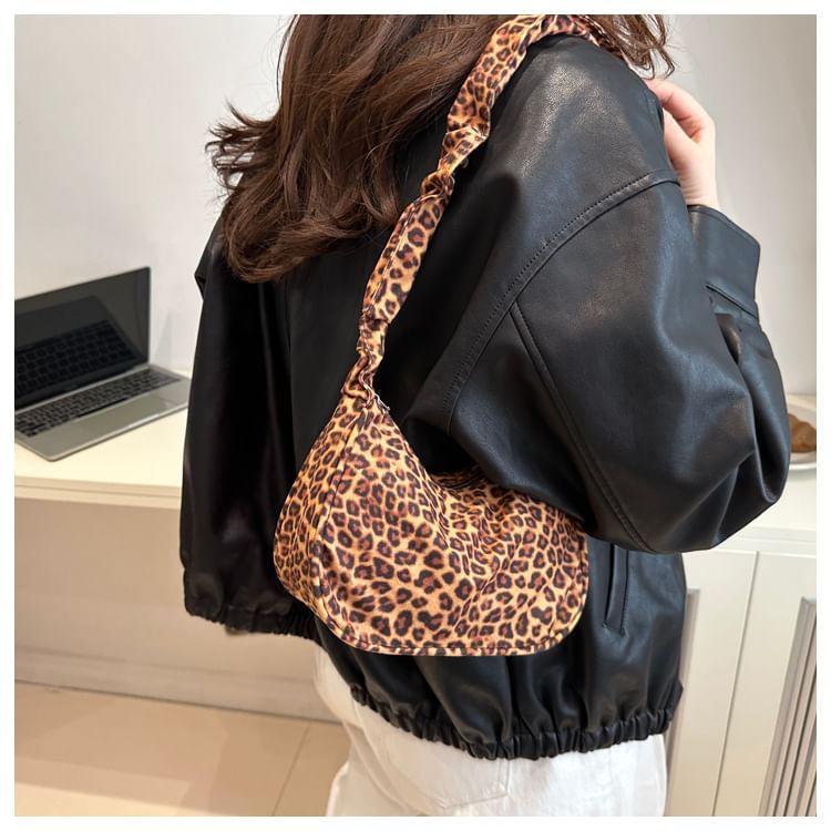 Leopard Print Shoulder Bag Product Image