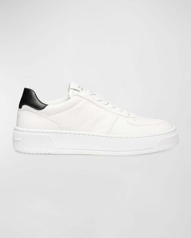 Womens Courtside Low-Top Leather Sneakers Product Image