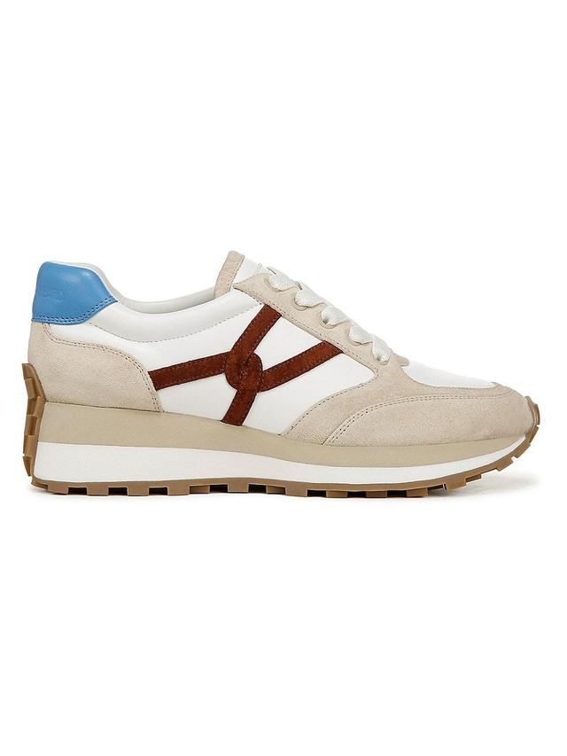 Womens Valentina Leather Oxford Sneakers Product Image