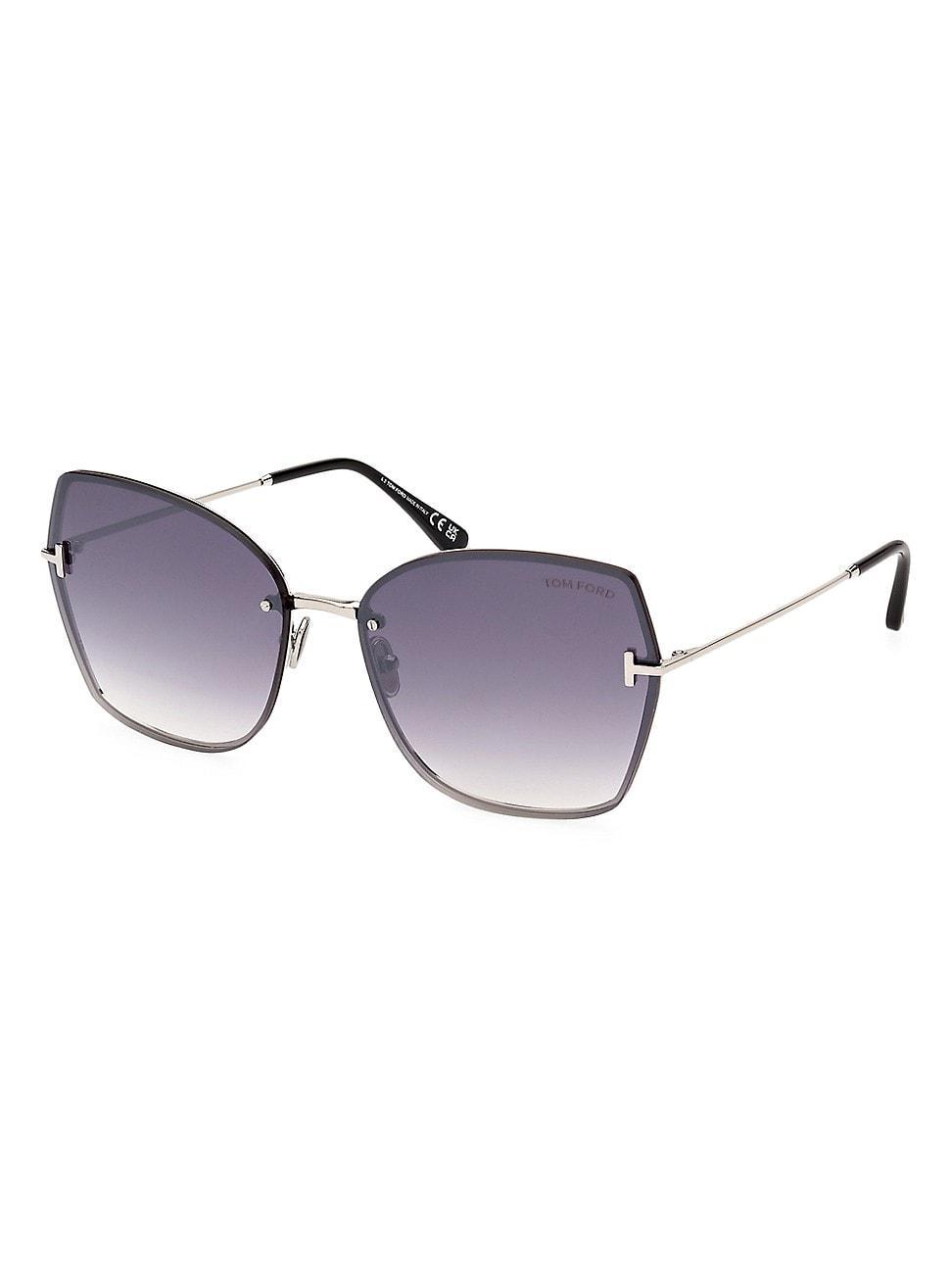 Womens 62MM Butterfly Sunglasses Product Image