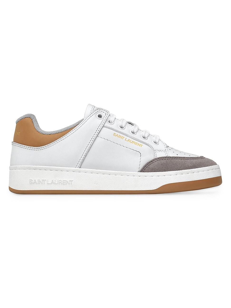 Womens Sneakers in Smooth Leather and Suede Product Image