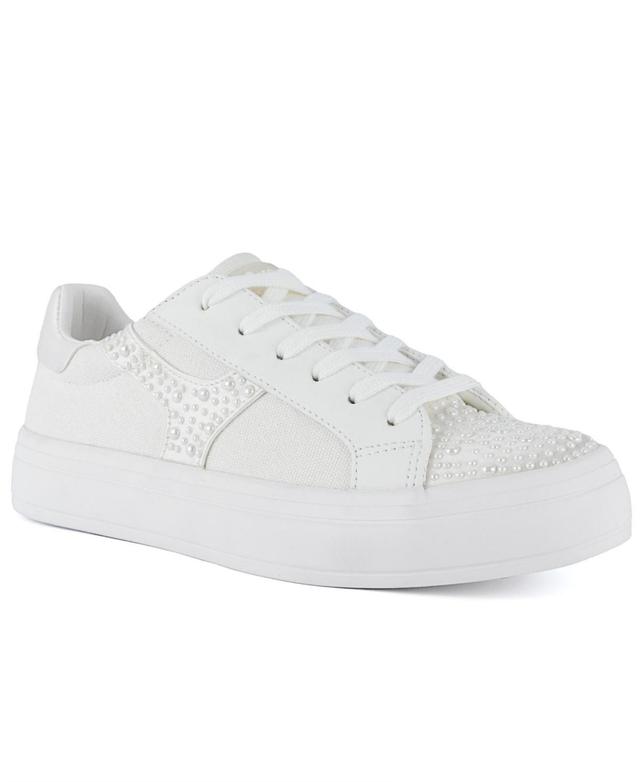 Sugar Womens Stallion Lace-Up Sneakers Product Image