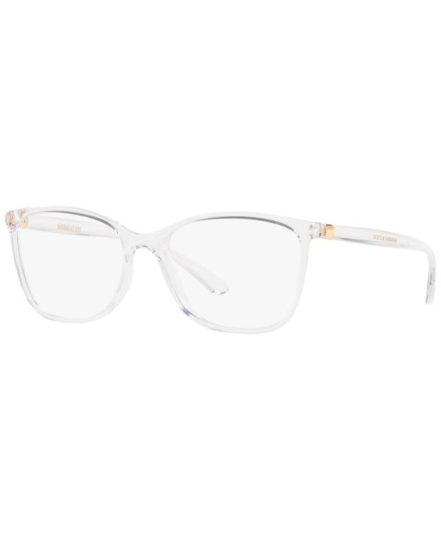 Dolce & Gabbana DG5026 Womens Rectangle Eyeglasses - Blue Product Image