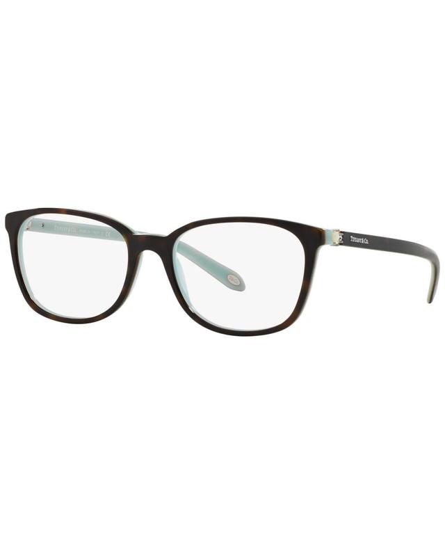 Tiffany & Co. TF2109HB Tiffany Aria Womens Square Eyeglasses - Havana Blu Product Image