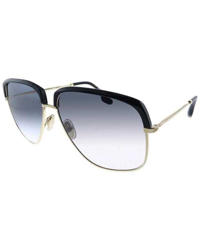 Vb 201s 717 60mm Womens Square Sunglasses In Black Product Image