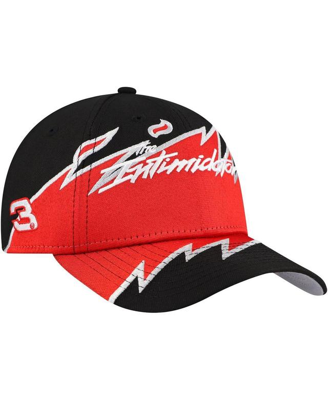 New Era Mens Red Dale Earnhardt the Intimidator 9FORTY Snapback Hat - Red Product Image