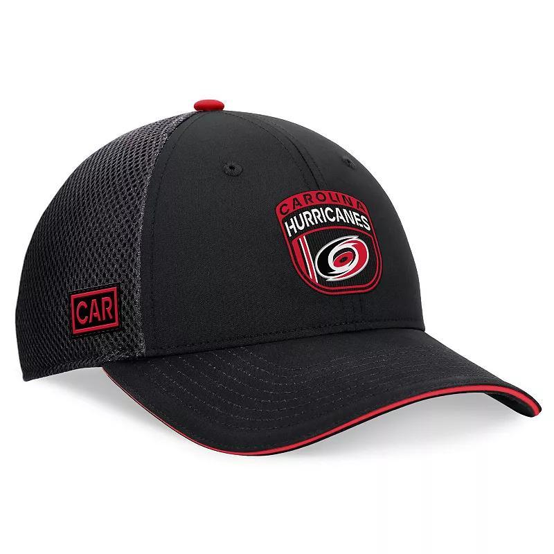 Mens Fanatics Carolina Hurricanes 2024 NHL Draft On Stage Trucker Adjustable Hat Product Image