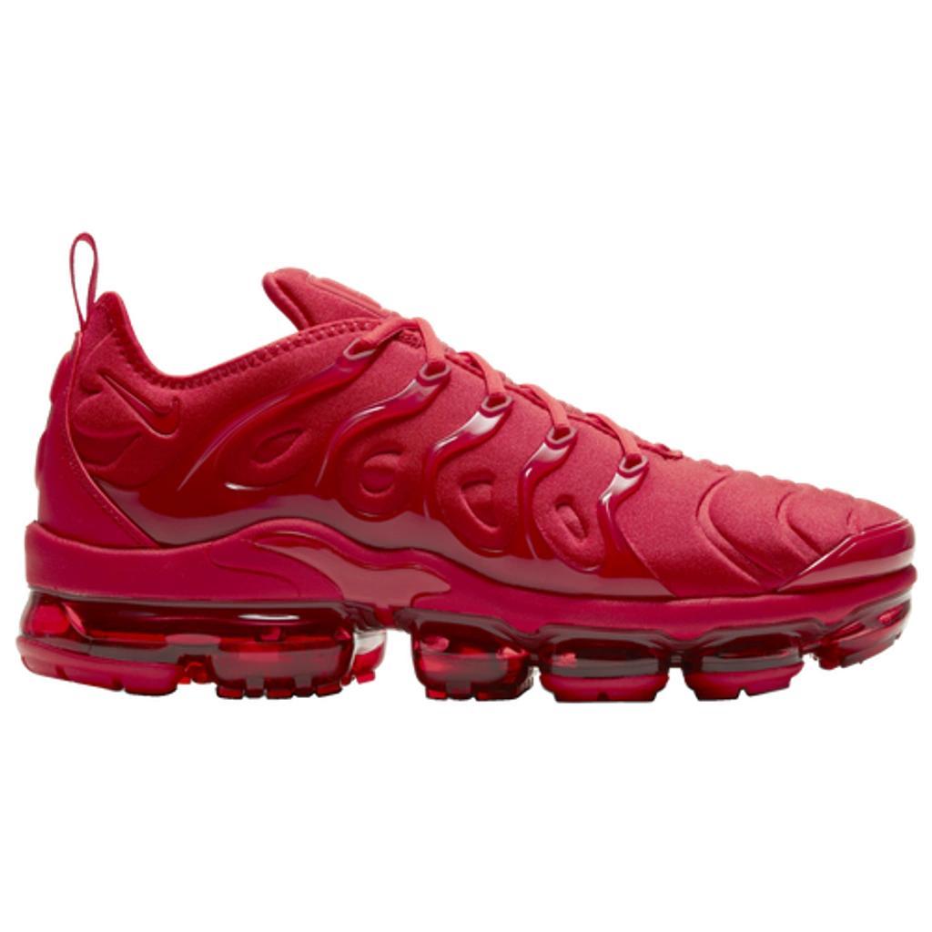 Men's Air Vapormax Plus Running Sneakers From Finish Line In Red Product Image