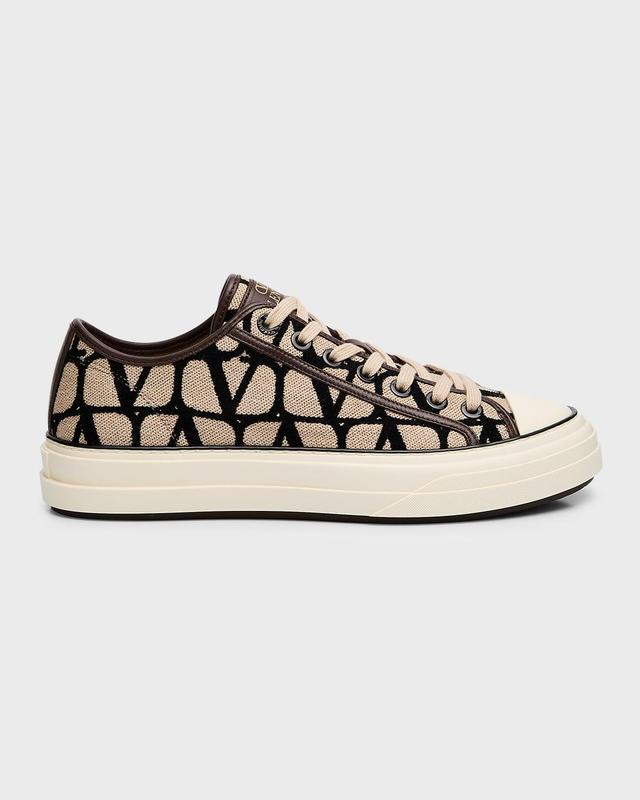 Valentino Garavani VLOGO Toile Low Top Sneaker Product Image