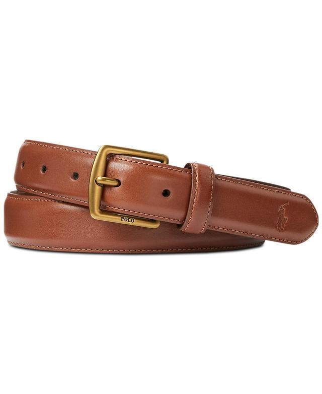 Polo Ralph Lauren Mens Full Grain Leather Dress Belt Product Image