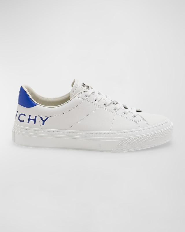 Mens City Sport Leather Low-Top Sneakers Product Image