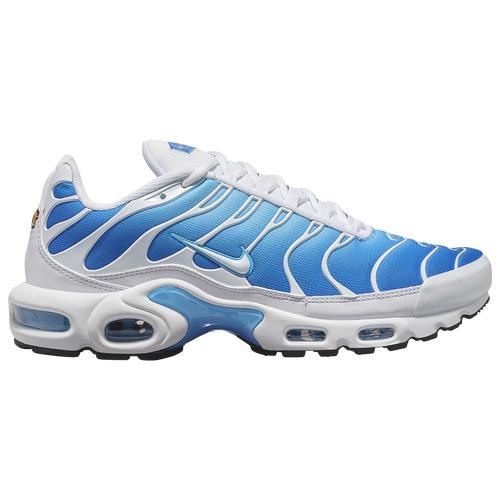 Nike Mens Nike Air Max Plus - Mens Running Shoes Black/Opti Yellow/Wolf Grey Product Image