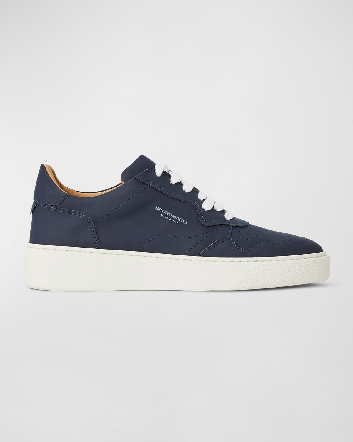 Men's Dezi Leather Low-Top Sneakers Product Image