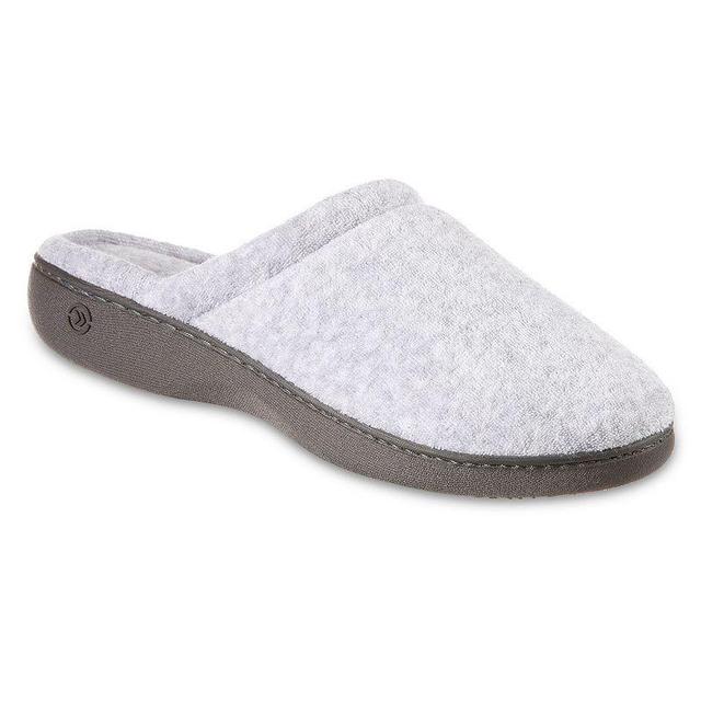 isotoner Embroidered Terry Secret Sole Womens Clog Slippers Product Image