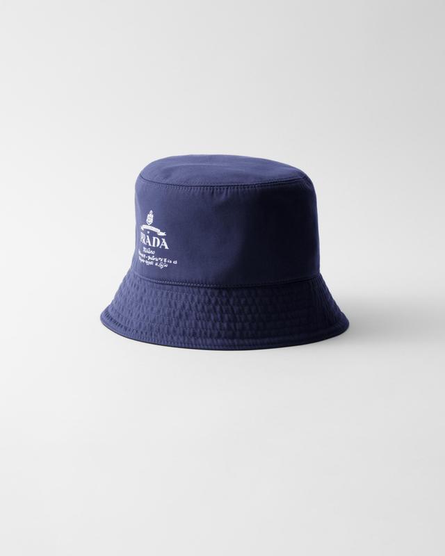 Reversible technical cotton bucket hat Product Image