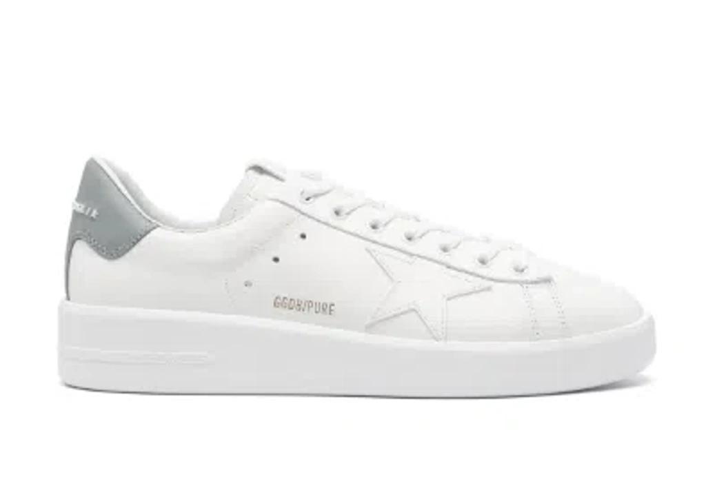 GOLDEN GOOSE Sneakers In White/silver/blue Product Image