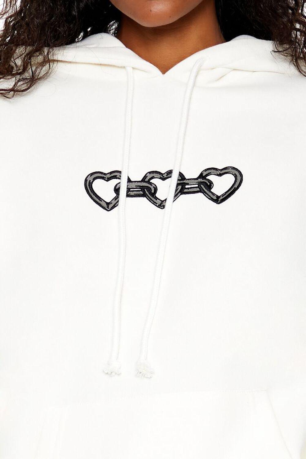 Angel Heart Chain Hoodie | Forever 21 Product Image