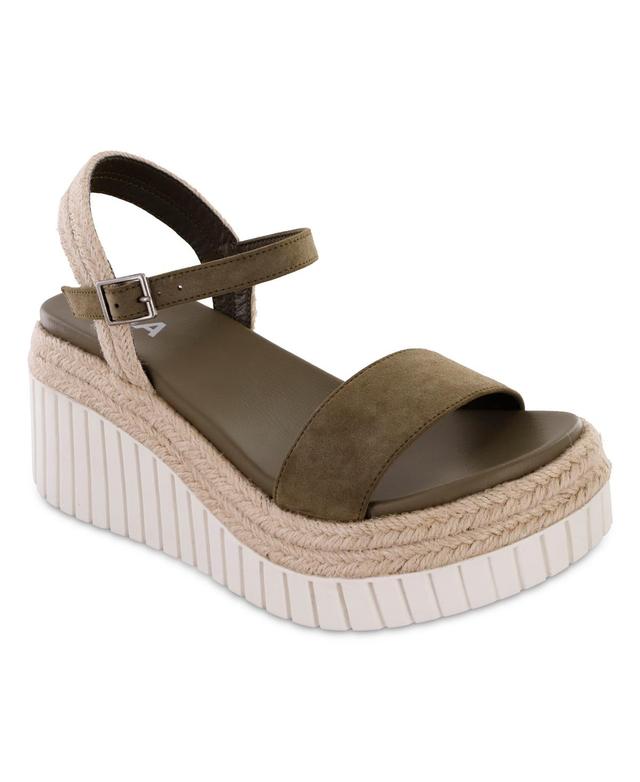 Mia Womens Zalia Wedge Sandals Product Image