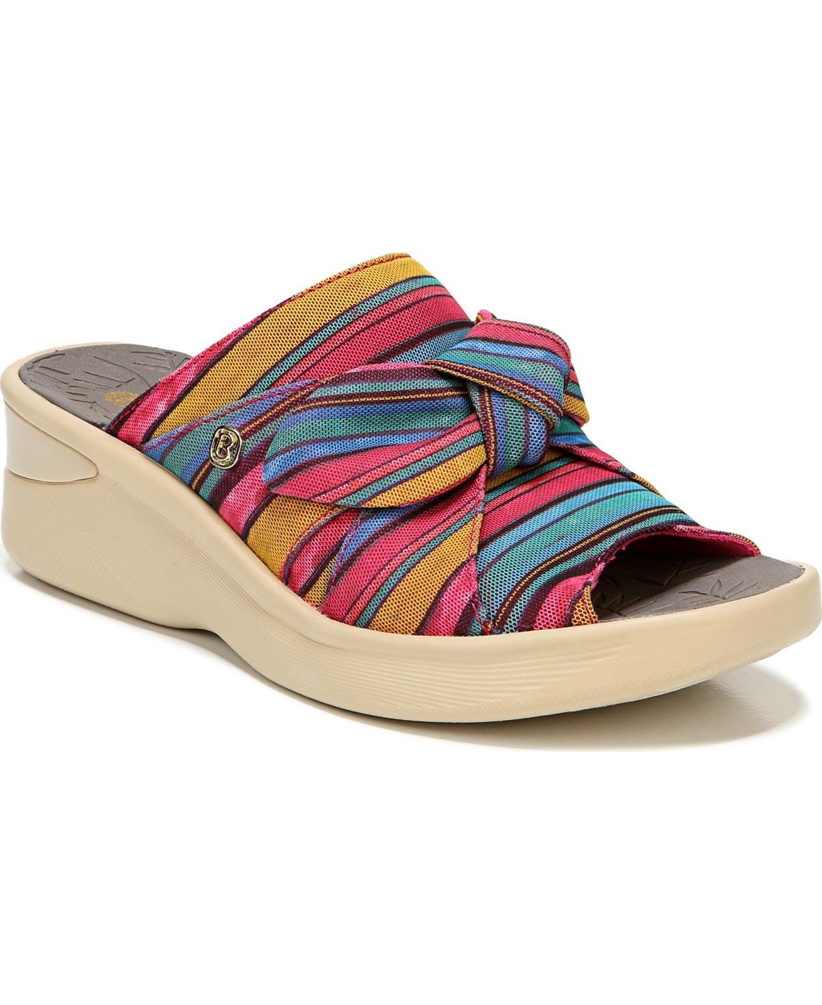 BZees Smile Wedge Slide Sandal Product Image