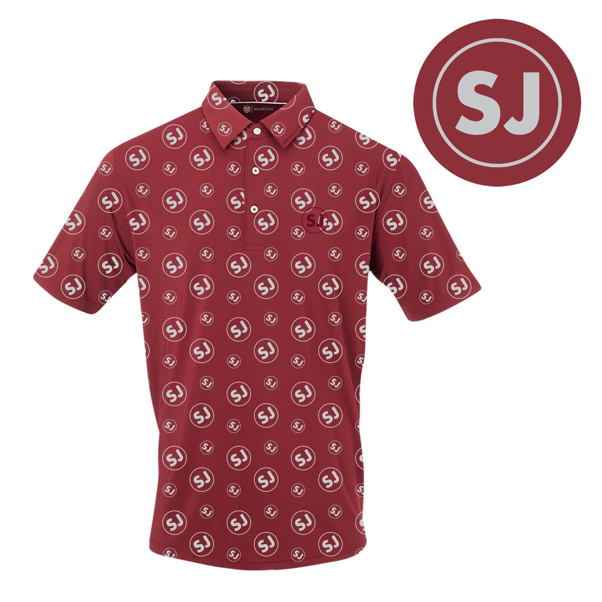 SwingJuice Men's Golf Polo - Circle SJ Product Image