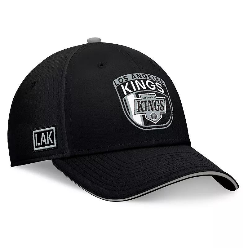 Mens Fanatics Black Los Angeles Kings 2024 NHL Draft Flex Hat Product Image