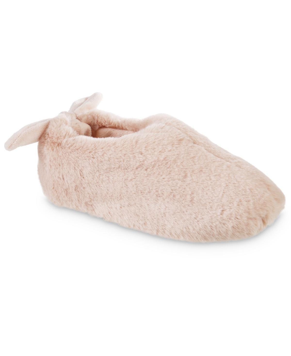 Isotoner Signature Womens Memory Foam Faux Fur Shay Slippers Product Image