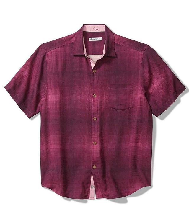 Tommy Bahama Madera Ombre Short Sleeve Silk Shirt Product Image