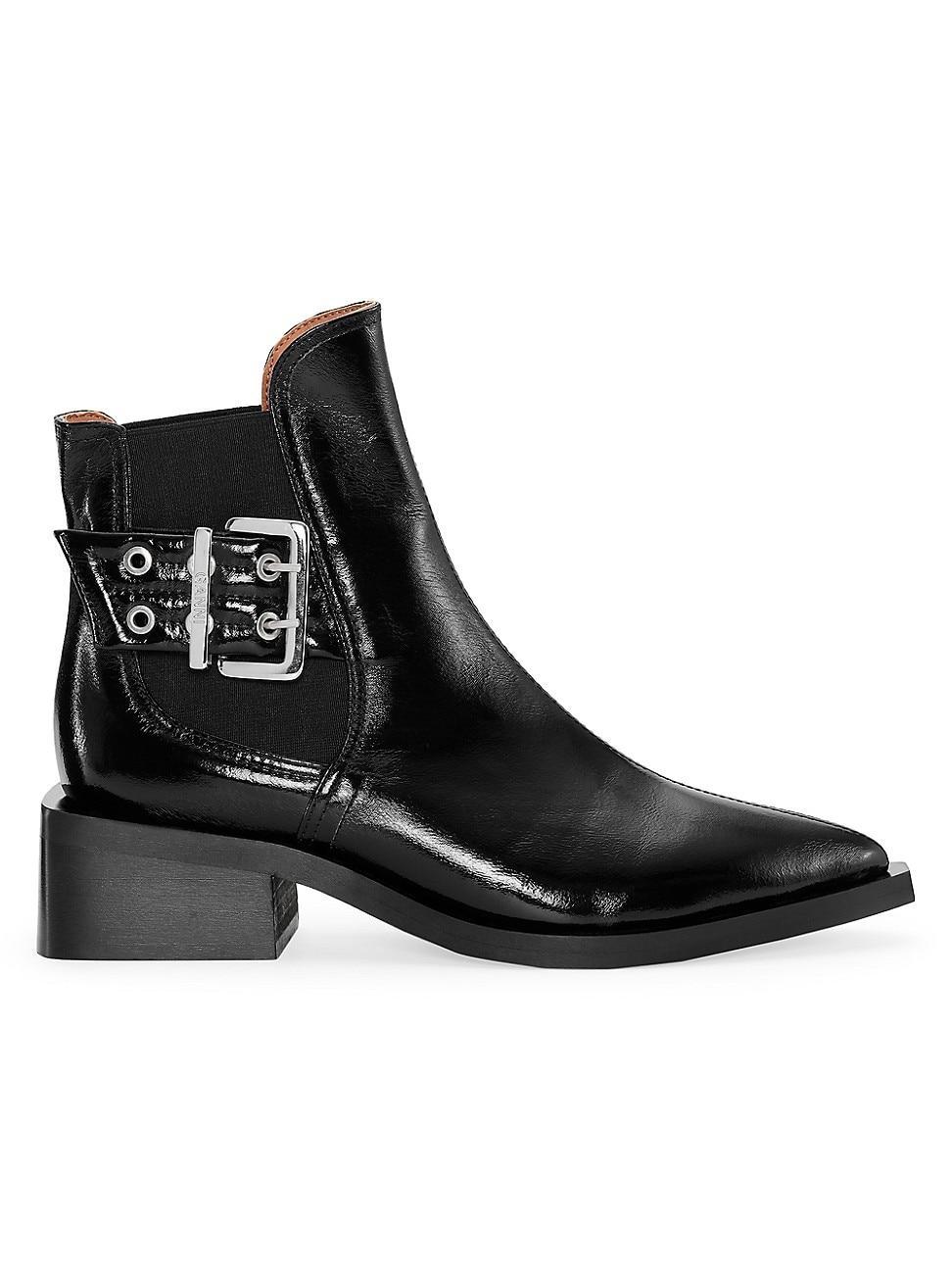 Ganni Buckle Chelsea Boot Product Image