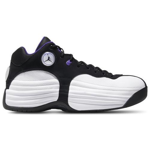 Jordan Mens Jordan Jumpman Team 1 - Mens Basketball Shoes White/Blue/Black Product Image