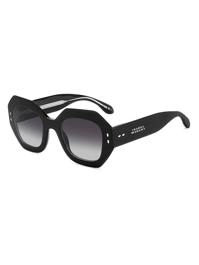 Womens 52MM Square Sunglasses Product Image