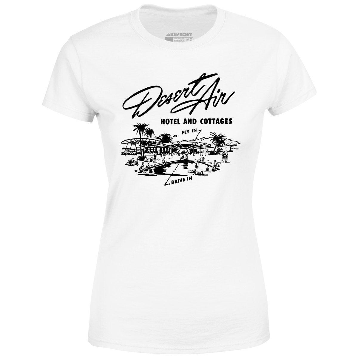 Desert Air Hotel & Cottages v2 - Vintage Palm Springs, CA - Women's T-Shirt Female Product Image