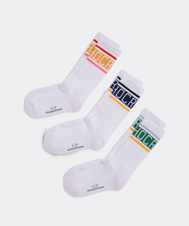 Limited-Edition Head Of The Charles® Athletic 3-Pack Socks Product Image