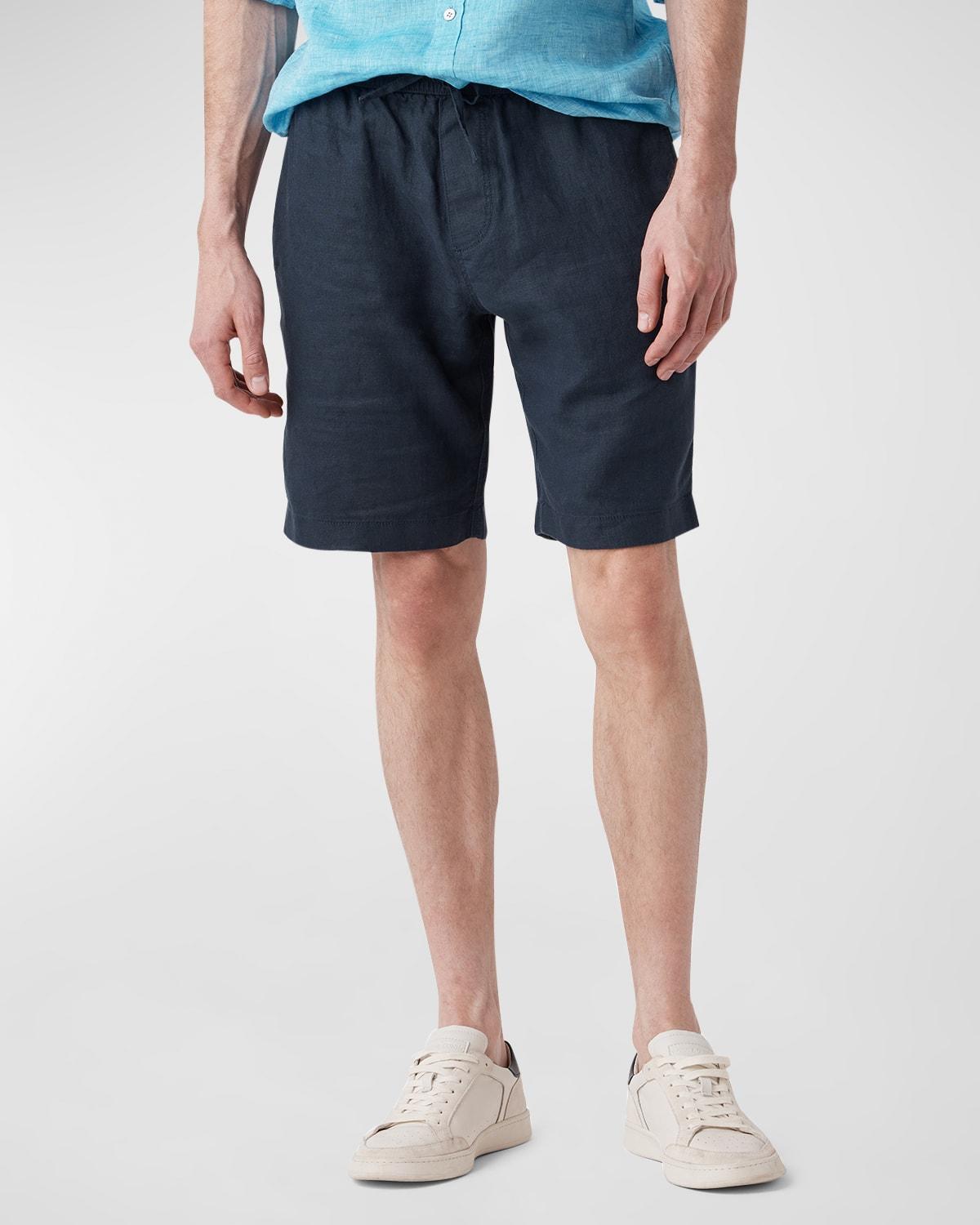 Mens Linen Resort Drawstring Shorts Product Image