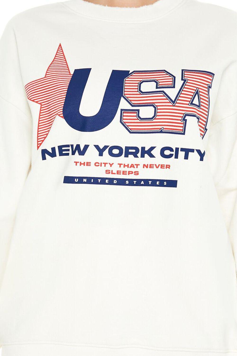 USA New York Graphic Pullover | Forever 21 Product Image