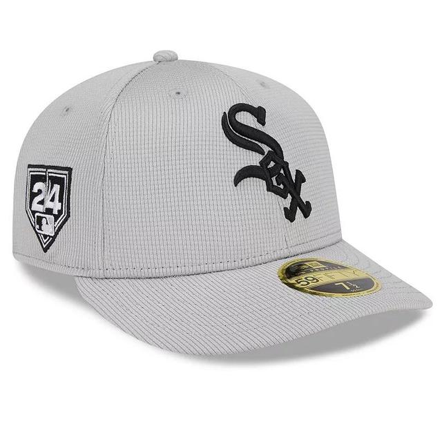 Mens New Era Gray Chicago White Sox 2024 Spring Training Low Profile 59FIFTY Fitted Hat Product Image