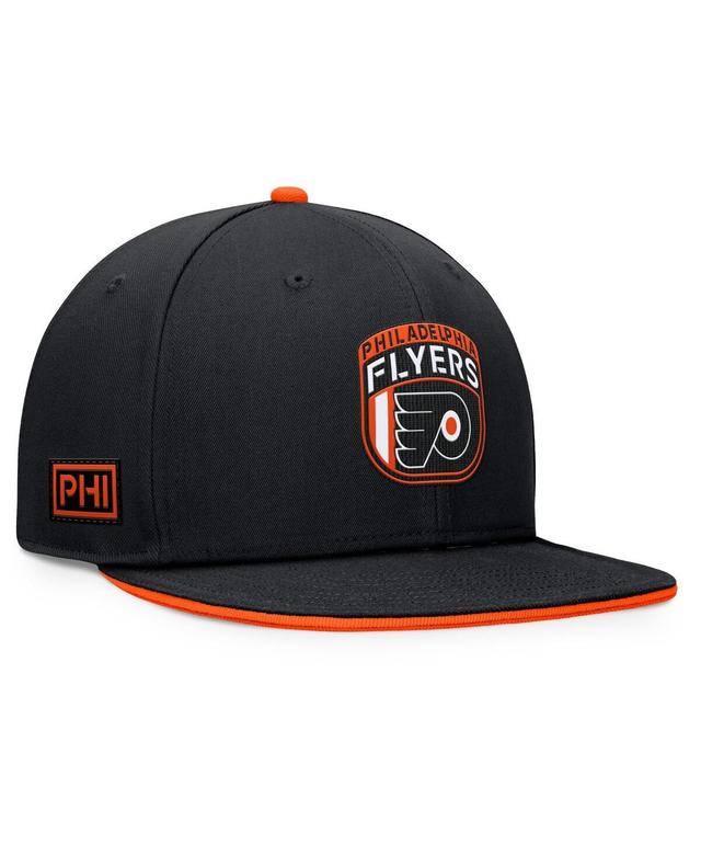 Fanatics Mens Black Philadelphia Flyers 2024 Nhl Draft Snapback Hat - Black Product Image